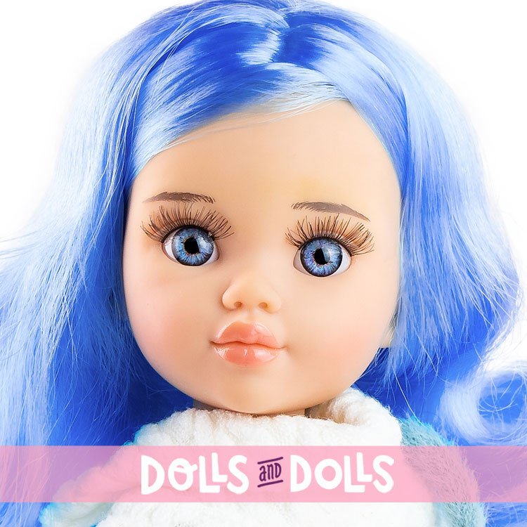 Muñeca Paola Reina 32 cm - Las Amigas Funky - Kiara con vestido de invierno y bolso