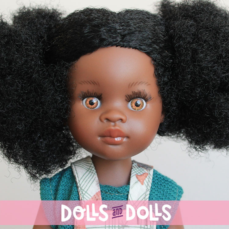 Muñeca Paola Reina 32 cm - Las Amigas - Nora con conjunto estampado de brujitas