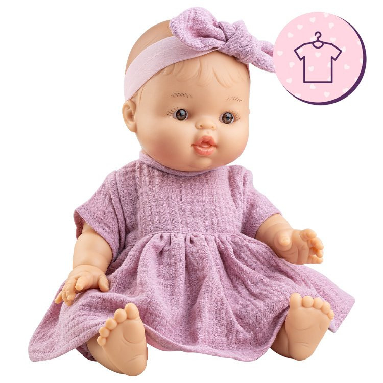 Ropa para muñecas Paola Reina 34 cm - Gordis - Federica - Vestido rosa