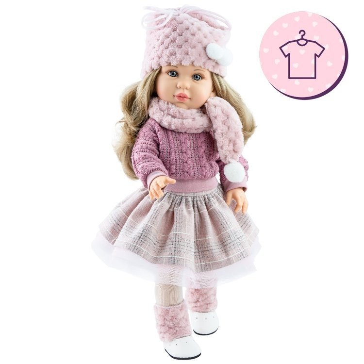 Ropa para muñecas Paola Reina 45 cm - Soy Tú - Audrey - Conjunto invernal