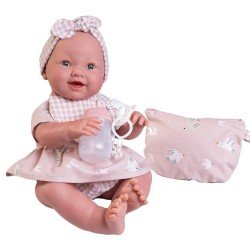 Muñeca Antonio Juan 42 cm - Recién Nacida Mia hace Pipí con neceser