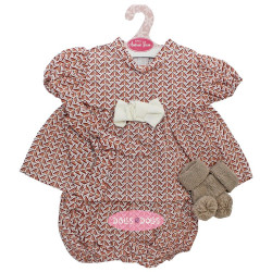 Ropa para muñecos Antonio Juan 52 cm - Colección Mi Primer Reborn - Conjunto simétrico