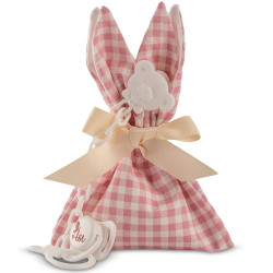 Complementos muñecas Así - Así Dreams - Colección Patricia - Bolsita portachupete con chupete 36-46 cm