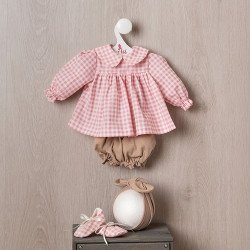 Ropa para Muñecas Así 57 cm - Vestido Colección Patricia para muñeca Pepa