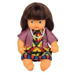 Muñeca Barriguitas Clásica 15 cm - Barriguitas del Mundo - Birmania