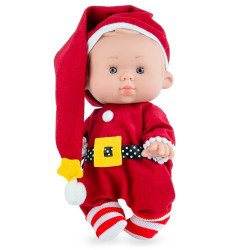 Muñeco Marina & Pau 26 cm - Nenotes Christmas Edition - Niño Noel