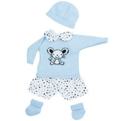Vestido para muñeca Marina & Pau 45 cm - Reborn Luka - Conjunto ratón