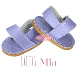 Complementos para muñecas Nines d'Onil 23 cm - Little Mia - Sandalias lilas
