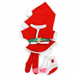 Ropa para Muñecas Nines d'Onil 30 cm - Pippa - Conjunto Mamá Noel