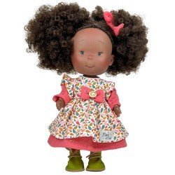 Muñeca Nines d'Onil 30 cm - Pippa Campo con vestido fucsia