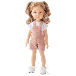 Muñeca Reina del Norte 32 cm - Elina con mono vaquero rosa