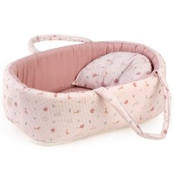 Complementos para muñecas Antonio Juan 40-42 cm - Capazo tela savanna