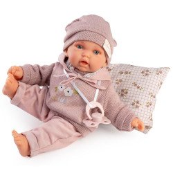 Muñeca Antonio Juan 27 cm - Petit blandito con sudadera