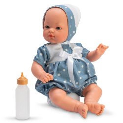 Muñeco Así 36 cm - Koke con ranita de la Colección Margaritas