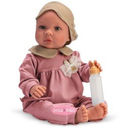 Muñeca Así 46 cm - Leo con pijama rosa con antifaz