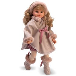 Muñeca Así 57 cm - Pepa con conjunto capa rosa