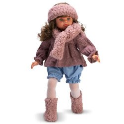 Muñeca Así 57 cm - Pepa con conjunto pololo vaquero con bufanda