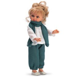 Muñeca Así 40 cm - Sabrina con conjunto de la Colección Ibiza