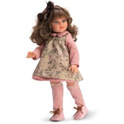 Muñeca Así 40 cm - Sabrina con vestido de la Colección Jara