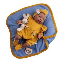 Muñeca Berenguer Classics 43 cm - Bebé Reborn Pintado a Mano - Recién nacida Ollie