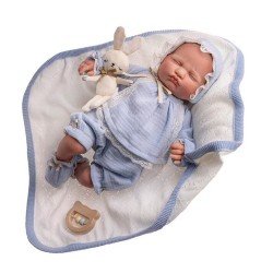 Muñeco Berenguer Classics 43 cm - Bebé Reborn Pintado a Mano - Recién nacido Mateo