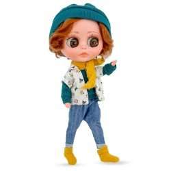 Muñeco Berjuan 32 cm - The Biggers - Niño con peto vaquero