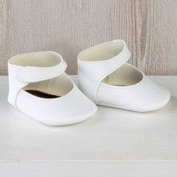 Complementos muñecas Así 36 a 40 cm - Peúcos merceditas blancos para muñecos Guille, Koke y Nelly