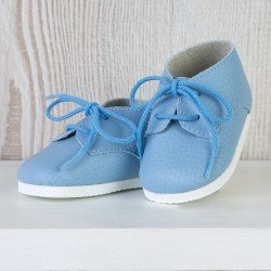 Complementos muñecas Así 43 a 46 cm - Botitas azul para muñecos María, Pablo, Leo y Serie Limitada