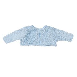 Complementos muñecas Así 36 cm - Chaqueta de punto celeste para muñecas Koke