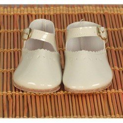 Complementos para muñecas Mariquita Pérez 50 cm - Zapatos charol beig