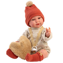 Muñeco Llorens 45 cm - Recién nacido Luis llorón