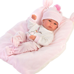 Muñeca Llorens 35 cm - Bimba con cojín