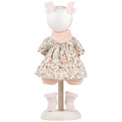 Ropa para Muñecas Llorens 38 cm - Vestido de flores y setas
