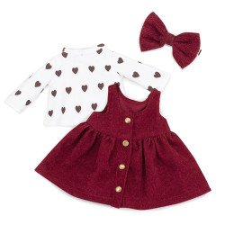 Ropa para muñecas Lucky Doggy 37 cm - Informal y acogedor