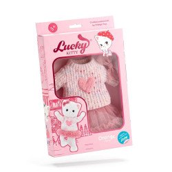 Ropa para muñecas Lucky Kitty 38 cm - Pink Heart
