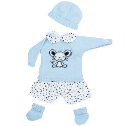 Vestido para muñeca Marina & Pau 45 cm - Reborn Luka - Conjunto ratón