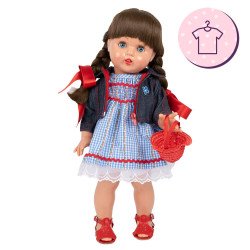Ropa para muñeca Mariquita Pérez 50 cm - Conjunto campesina