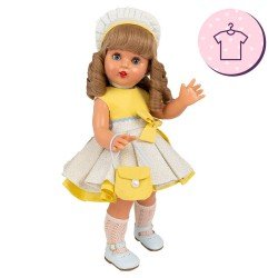 Ropa para muñeca Mariquita Pérez 50 cm - Vestido amarillo 2024