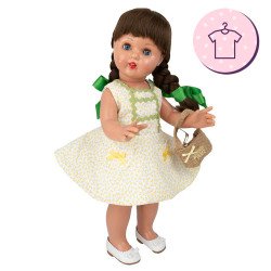 Ropa para muñeca Mariquita Pérez 50 cm - Conjunto jardinera