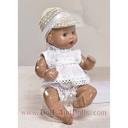 Muñeco Mini J.B. conj. cuadrillé blanco