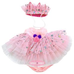 Ropa para Muñecas Nines d'Onil 23 cm - Little Mia - Conjunto reina