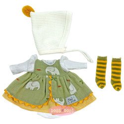 Ropa para Muñecas Nines d'Onil 30 cm - Pippa - Conjunto invernal de campo
