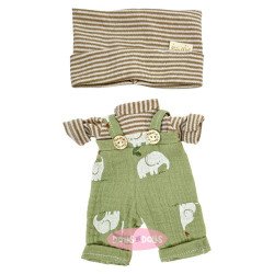 Ropa para Muñecas Nines d'Onil 30 cm - Mia - Conjunto granjero