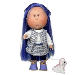 Muñeca Nines d'Onil 30 cm - Mia Azul con mascota