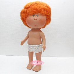 Muñeco Nines d'Onil 30 cm - Mio con pelo pelirrojo ondulado - Sin ropa
