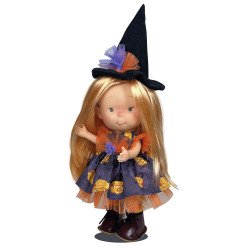 Muñeca Nines d'Onil 30 cm - Pippa Halloween con pelo liso