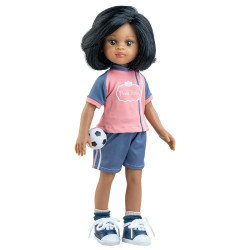 Muñeca Paola Reina 32 cm - Las Amigas - Nora futbolista
