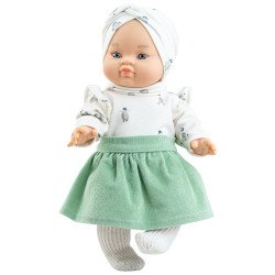 Muñeca Paola Reina 34 cm - Gordis - Johana con vestido de pingüinos