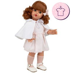 Ropa para muñeca Mariquita Pérez 50 cm - Vestido y capa punto
