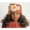 D'Nenes doll 72 cm - Nany with brown dress